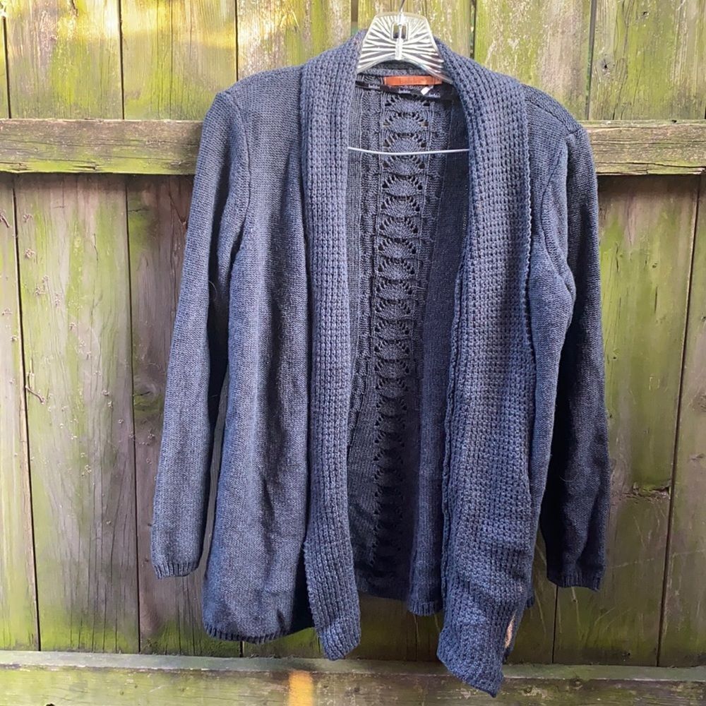 Belldini gray cardigan sweater sz. XL